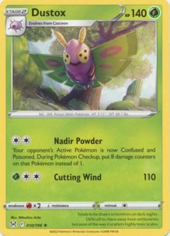 Pokemon Card - S&S: Lost Origin 010/196 - DUSTOX (rare)
