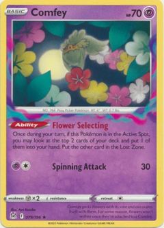 Pokemon Card - S&S: Lost Origin 079/196 - COMFEY (rare)