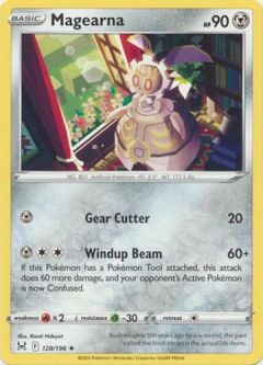 Pokemon Card - S&S: Lost Origin 128/196 - MAGEARNA (rare)