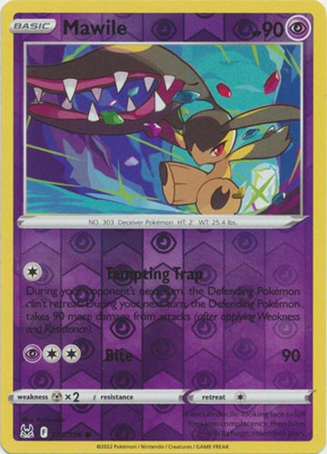 Pokemon Card - S&S: Lost Origin 071/196 - MAWILE (reverse holo)