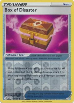 Pokemon Card - S&S: Lost Origin 154/196 - BOX OF DISASTER (reverse holo)