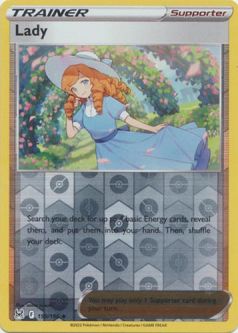 Pokemon Card - S&S: Lost Origin 159/196 - LADY (reverse holo)
