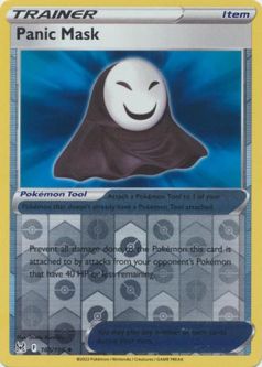 Pokemon Card - S&S: Lost Origin 165/196 - PANIC MASK (reverse holo)