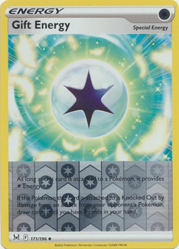 Pokemon Card - S&S: Lost Origin 171/196 - GIFT ENERGY (reverse holo)