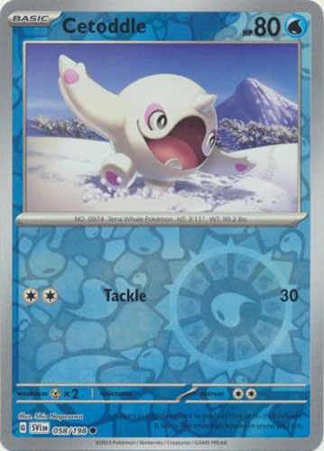 cetoddle pokemon card Cetitan 060/198 - Scarlet & Violet - Evolution 3 Lot The item available is listed in the Title 064/182 Cetoddle - Pokmon Destined