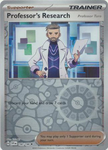 Professor's Research - 190/198 - Deck Exclusives [REVERSE HOLO] | Ozzie Collectables