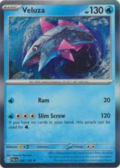 Pokemon Card - S&V: Paldea Evolved 056/193 - VELUZA (holo-foil)