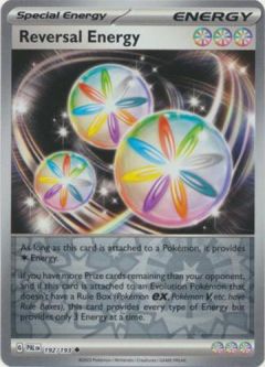 Pokemon Card - S&V: Paldea Evolved 192/193 - REVERSAL ENERGY (reverse holo)