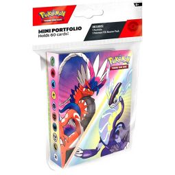 Pokemon Cards - Scarlet & Violet - MINI ALBUM PORTFOLIO w/ Booster Pack