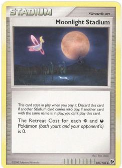 Pokemon Card - Great Encounters 100/106 - MOONLIGHT STADIUM (uncommon)