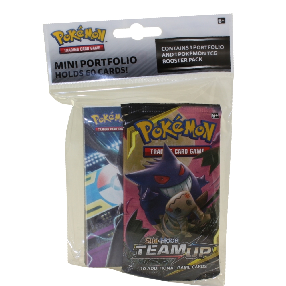 Pokemon Cards - Sun & Moon Team Up Mini-Collector's Binder Album w/ Booster Pack