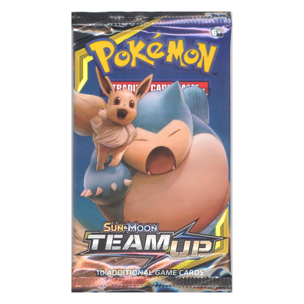 Pokemon Cards - S&M: Team Up - Booster Pack (10 Cards)