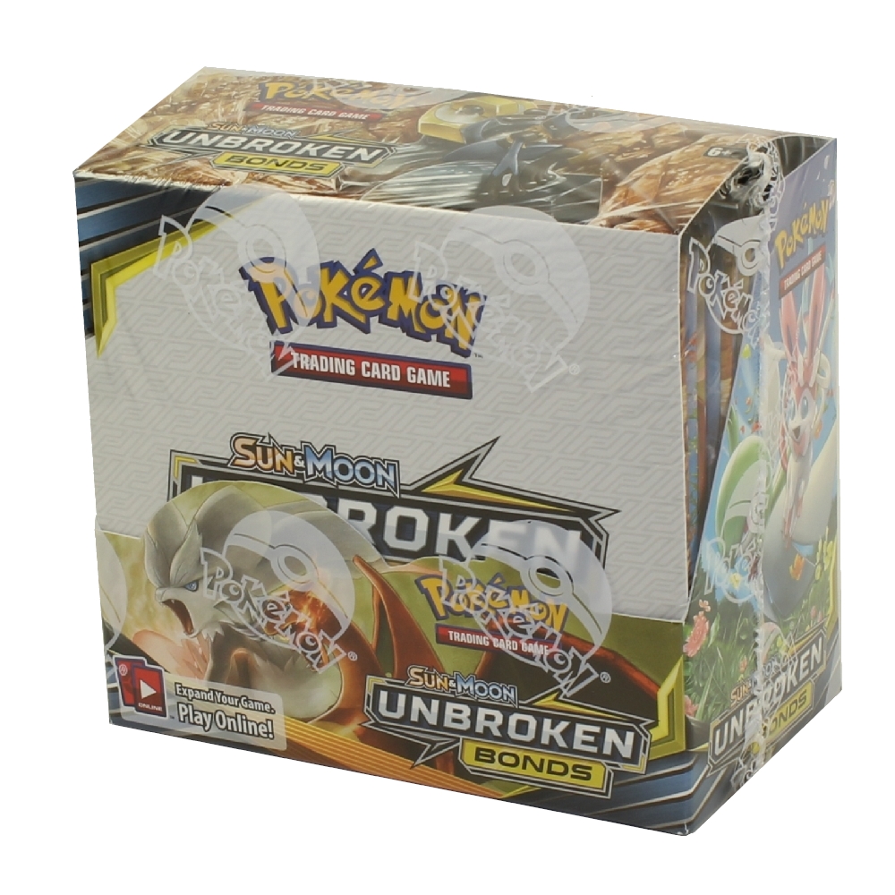 Pokemon Cards - Sun & Moon Unbroken Bonds - Booster Box (36 Packs)