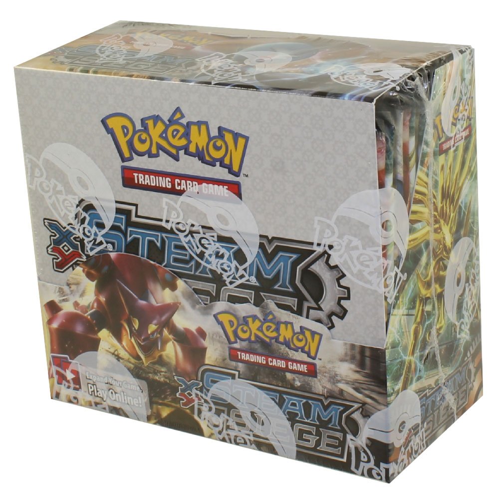 Pokemon Cards - XY Steam Siege - Booster Box (36 Packs)