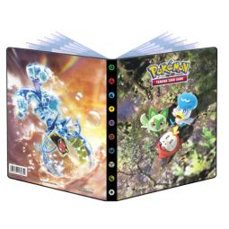 Ultra Pro Pokemon TCG 4 Pocket Portfolio - SCARLET & VIOLET STARTERS (Holds 80 Cards & 4 Oversize)