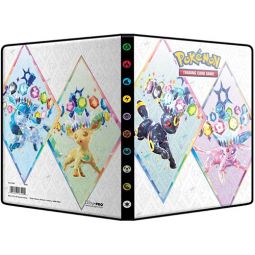 Ultra Pro Pokemon 4-Pocket Portfolio - PRISMATIC EVOLUTIONS (80 Cards & 4 Oversize)