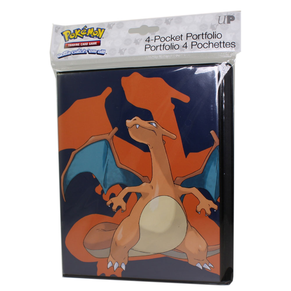 Ultra Pro Pokemon Supplies - 4 Pocket Portfolio Album - CHARIZARD (Holds 80 Cards)