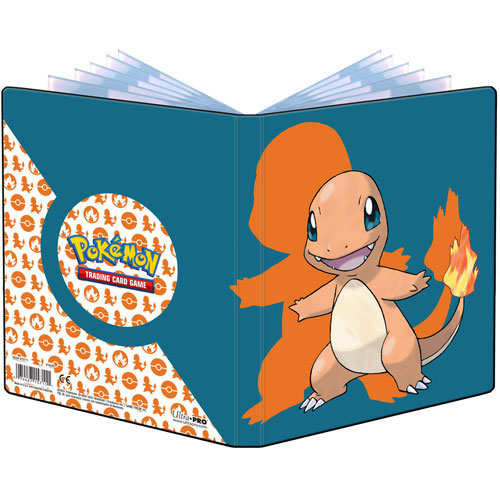 Ultra Pro Pokemon TCG - 4 Pocket Portfolio Album - CHARMANDER (Holds 80 Cards & 4 Oversize Cards)