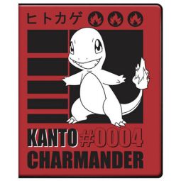 Ultra Pro Pokemon 4-Pocket Portfolio - CHARMANDER (80 Cards & 4 Oversize)