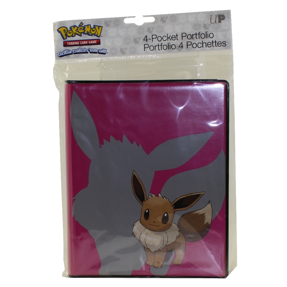 Ultra Pro Pokemon Supplies - 4 Pocket Portfolio Album - EEVEE (Holds 80 Cards)