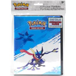 Ultra Pro Pokemon Supplies - 4-Pocket Portfolio - GRENINJA (Holds 80 Cards & 4 Oversize)