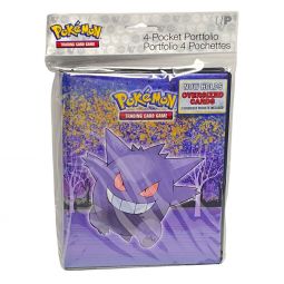 Ultra Pro Pokemon Supplies - 4 Pocket Portfolio Album - HAUNTED HOLLOW (Gengar & More)