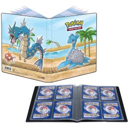 Ultra Pro Pokemon - 4 Pocket Portfolio Album - LAPRAS & GYARADOS (Holds 80 Cards & 4 Oversize Cards)