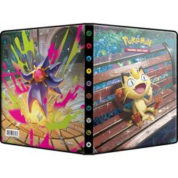 Ultra Pro Pokemon 4-Pocket Portfolio - MEOWTH & STARMIE (80 Cards & 4 Oversize)
