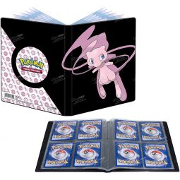 Ultra Pro Pokemon - 4 Pocket Portfolio Album - MEW (Holds 80 Cards & 4 Oversize Cards)