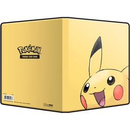 Ultra Pro Pokemon 4-Pocket Portfolio - PIKACHU (80 Cards & 4 Oversize)