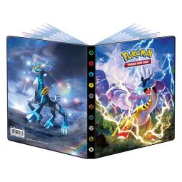 Ultra Pro Pokemon Supplies - 4 Pocket Portfolio - RAGING BOLT & IRON CROWN (Holds 80 Cards & 4 Overs Ultra Pro Pokemon Supplies - 4 Pocket Portfolio - RAGING BOLT & IRON CROWN (Holds 80 Cards & 4 Overs