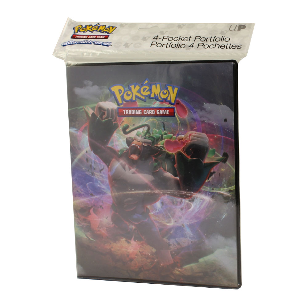 Ultra Pro Pokemon Supplies - 4 Pocket Portfolio Album - RILLABOOM & ZACIAN/ZAMAZENTA (Holds 80 Cards