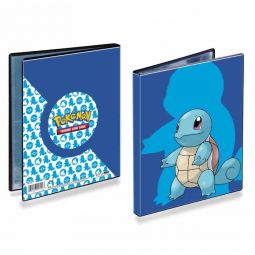 Ultra Pro Pokemon TCG - 4 Pocket Portfolio Album - SQUIRTLE (Holds 80 Cards)