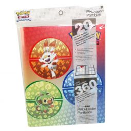 Ultra Pro Pokemon TCG - 9-Pocket PRO Binder - GALAR STARTERS (Holds 360 Cards) Ultra Pro Pokemon TCG - 9-Pocket PRO Binder - GALAR STARTERS (Holds 360 Cards)