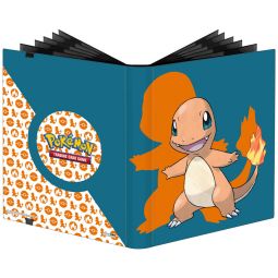 Ultra Pro Pokemon TCG - 9-Pocket PRO Binder - CHARMANDER (Holds 360 Cards)