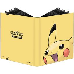 Ultra Pro Pokemon Supplies - 9-Pocket PRO Binder - PIKACHU (Holds 360 Cards)