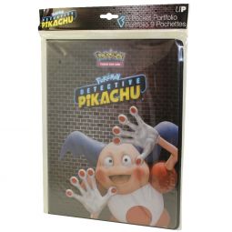 Ultra Pro Pokemon TCG - 9 Pocket Portfolio Album - Detective Pikachu - MR. MIME (Holds 180 Cards)