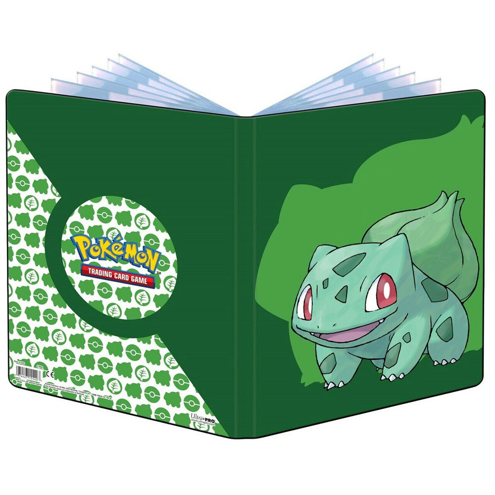 Ultra Pro Pokemon Supplies - 9 Pocket Portfolio Album - BULBASAUR (Holds 180 Cards)