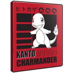 Ultra Pro Pokemon 9-Pocket Portfolio - CHARMANDER (Holds 180 Cards)