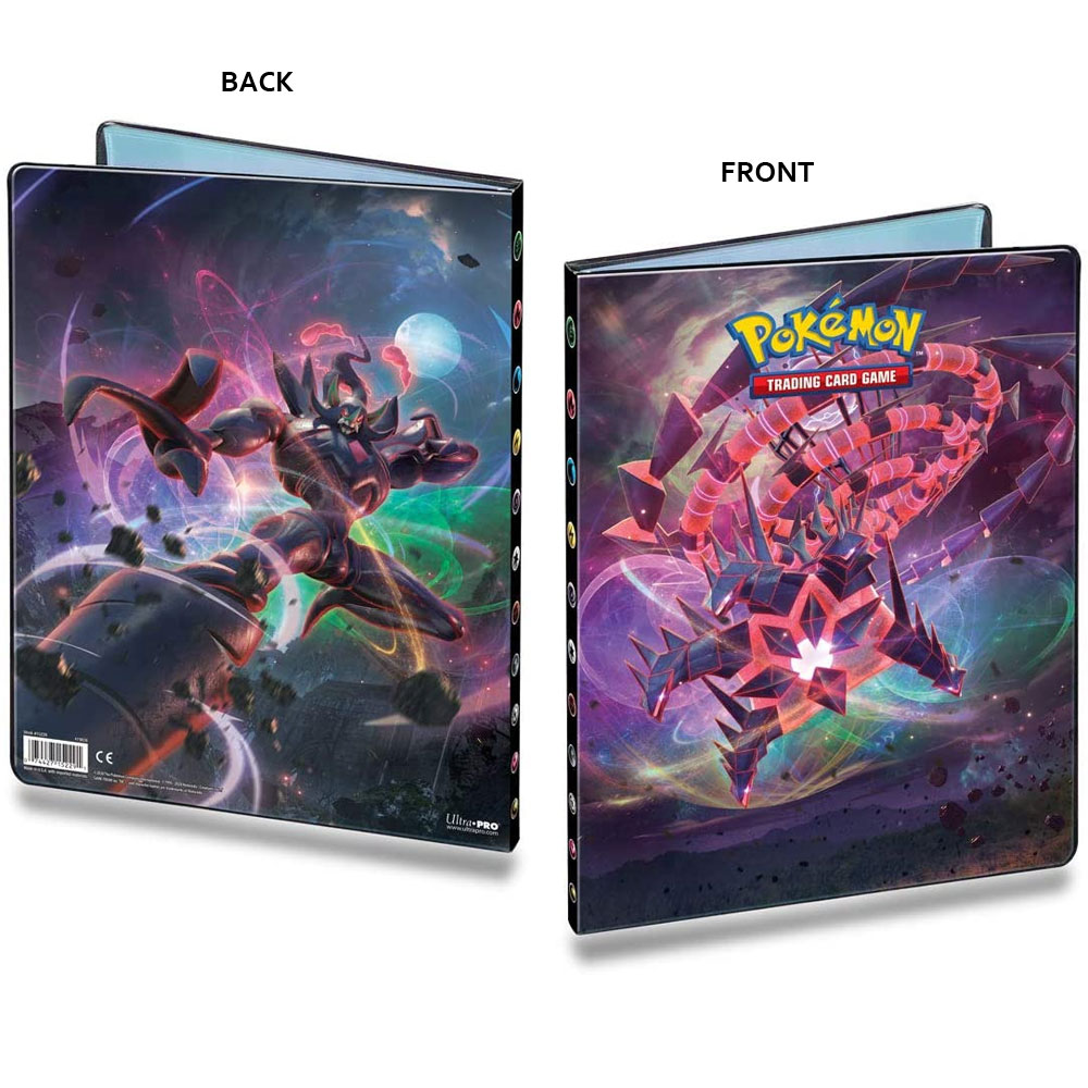 Ultra Pro Pokemon TCG - 9 Pocket Portfolio Album - ETERNATUS & GRIMMSNARL VMAX (Holds 252 Cards)