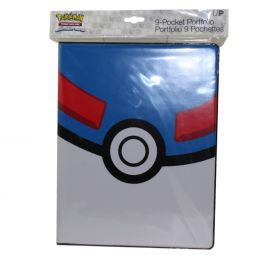 Ultra Pro Pokemon TCG - 9 Pocket Portfolio Album - GREAT BALL (Holds 180 Cards)