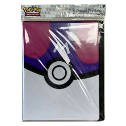 Ultra Pro Pokemon TCG - 9 Pocket Portfolio Album - MASTER BALL (Holds 180 Cards)