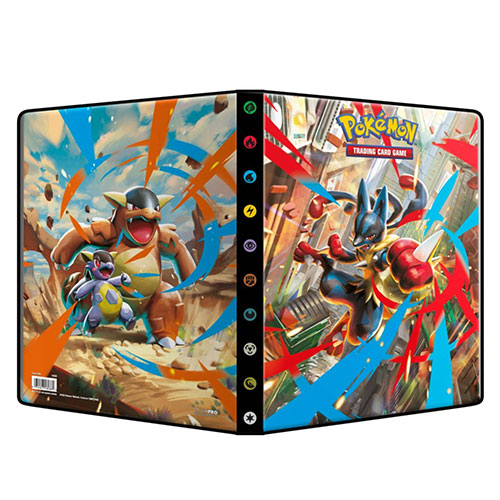 Ultra Pro Pokemon 9-Pocket Portfolio - MEGA EVOLUTION (Holds 252 Cards):  BBToyStore.com - Toys, Plush, Trading Cards, Action Figures & Games online  retail store shop sale