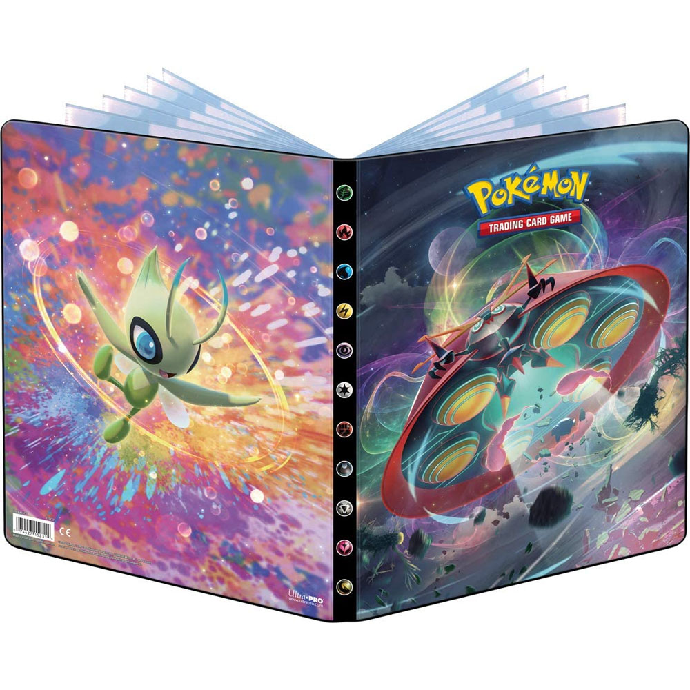Ultra Pro Pokemon Supplies - 9 Pocket Portfolio Album - ORBEETLE VMAX & CELEBI (Holds 252 Cards)