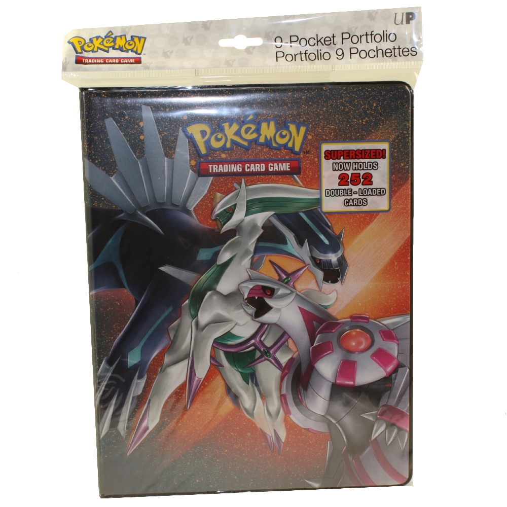 Ultra Pro Pokemon Supplies - 9 Pocket Portfolio Album - PALKIA, DIALGA, ARCEUS & BLASTOISE/PIPLUP
