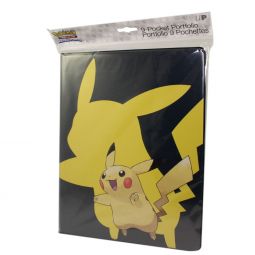 Ultra Pro Pokemon TCG - 9 Pocket Portfolio Album - PIKACHU (Holds 180 Cards)