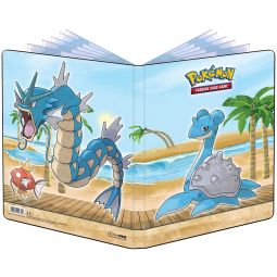 Ultra Pro Pokemon TCG - 9 Pocket Portfolio - SEASIDE (Lapras, Gyarados & Magikarp)(Holds 180 Cards)