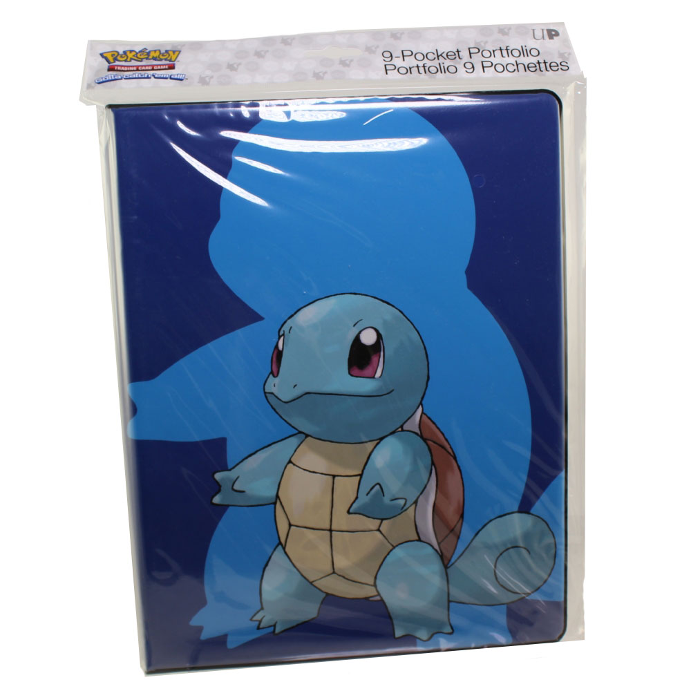 Ultra Pro Pokemon TCG - 9 Pocket Portfolio Album - SQUIRTLE (Holds 180 Cards)