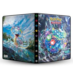 Ultra Pro Pokemon Supplies - 9-Pocket Portfolio - STELLAR FORM TERAPAGOS & LAPRAS (Holds 252 Cards)