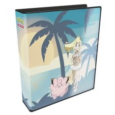 Ultra Pro Pokemon Supplies - Collector's 2-inch 3-Ring Binder Album LILLIE & CLEFAIRY